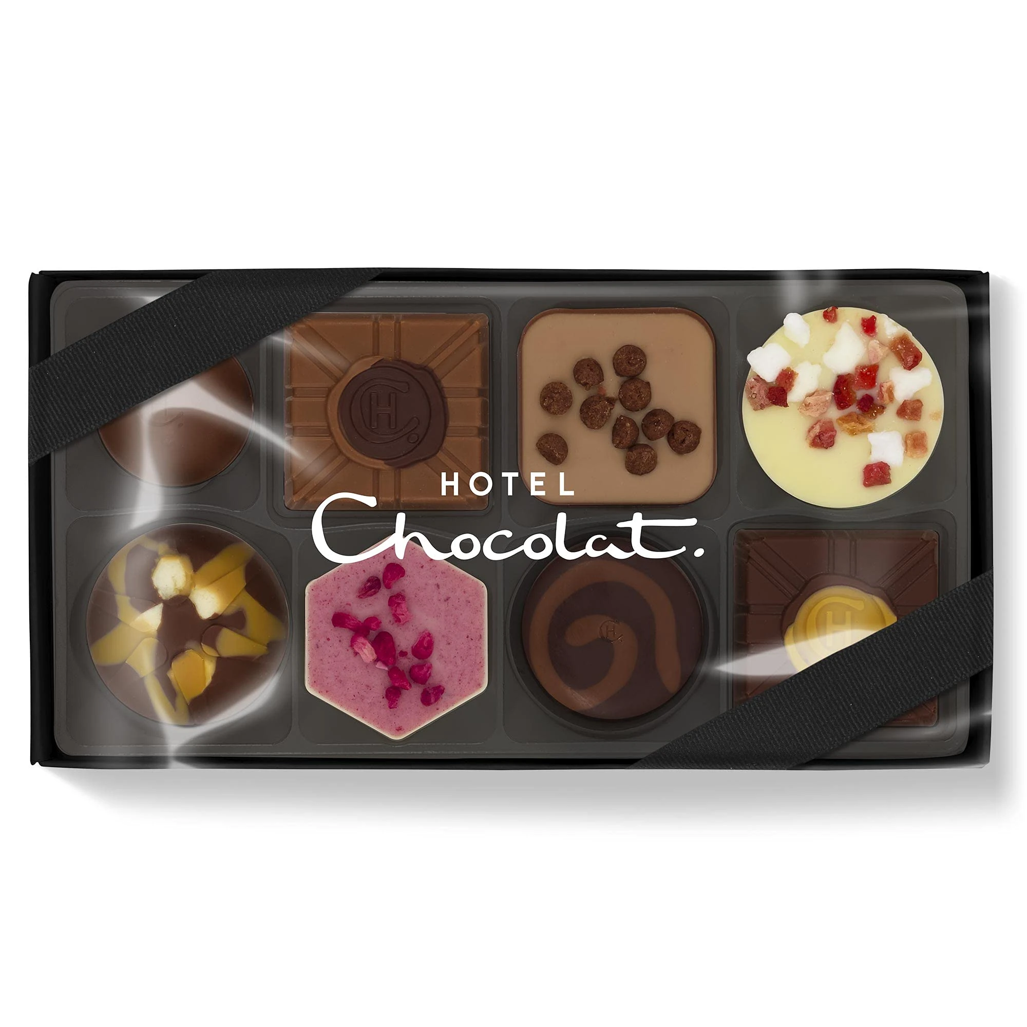 Hotel Chocolat Everything Pocket Selection - 8 Best-Loved Chocolates, 100g - Chocolate Gifts For Birthday, Thank You, Congratulations, Anniversary