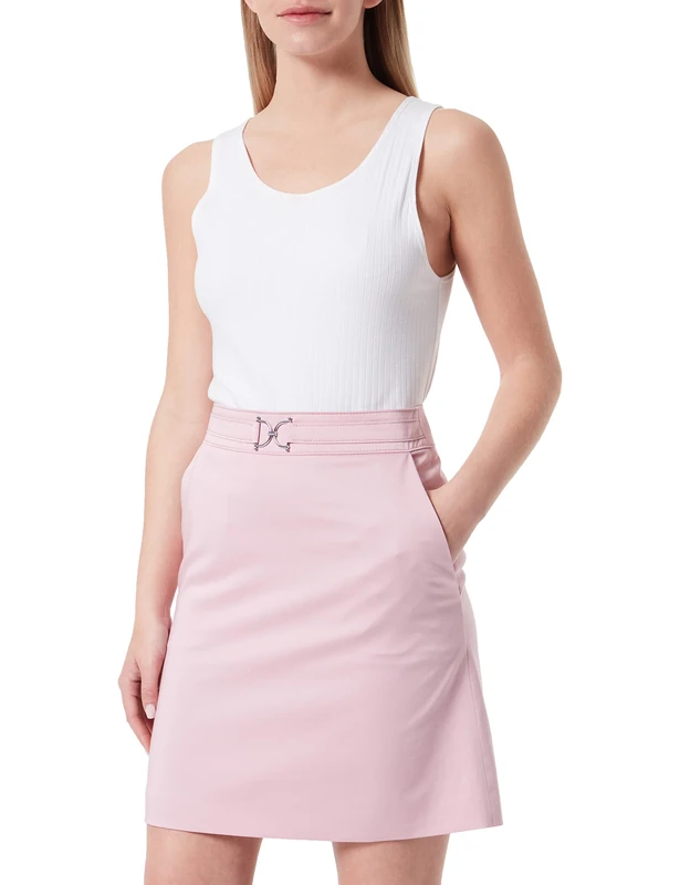 HUGO Women's Risusa Skirt, Open Pink691, 44 - Image 1