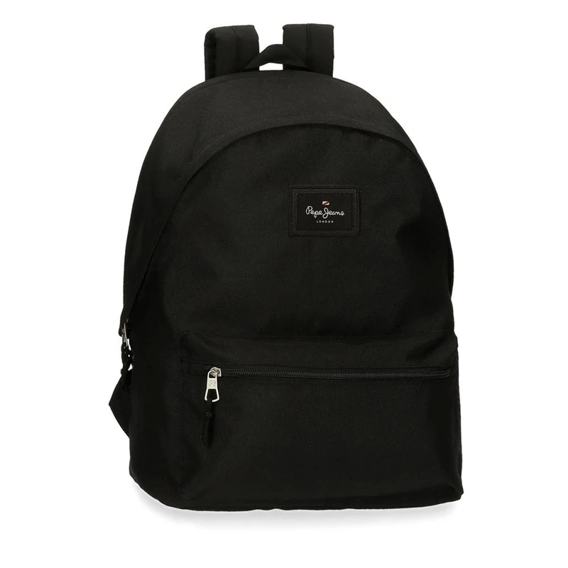 Pepe Jeans Unisex, Kids Aris Luggage Messenger Bag, Black, 31x44x17.5 cms