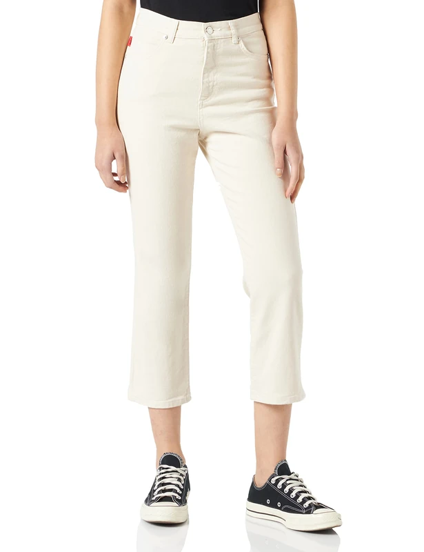 HUGO Women's Gayang/3 Jeans, Open White110, 3132