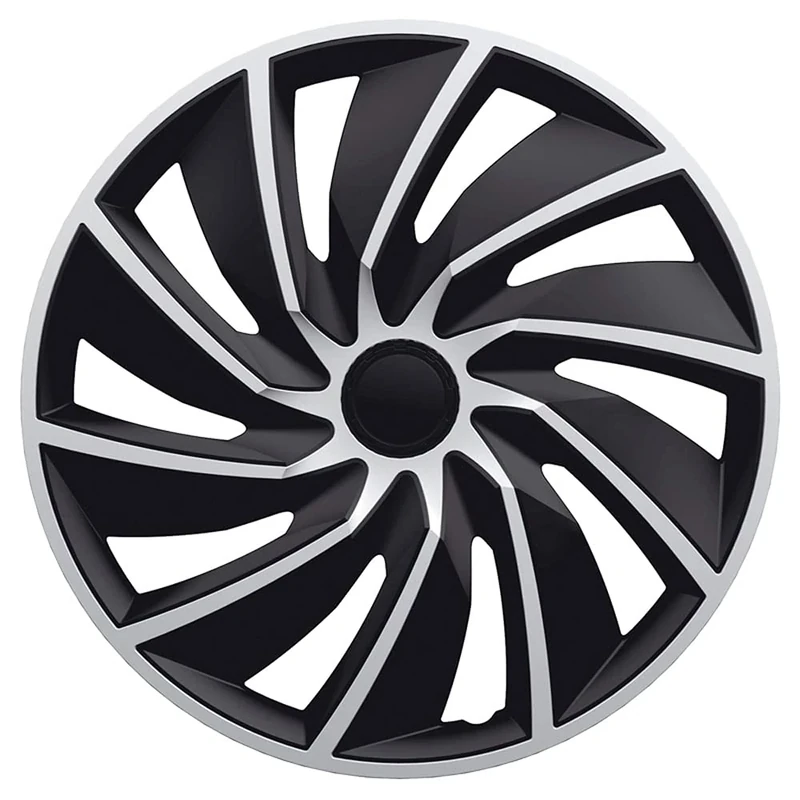 AutoStyle Set wheel covers Turbo Van 17-inch silver/black (spherical)