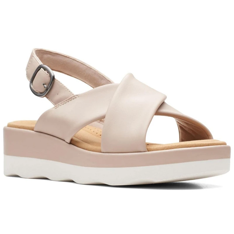 Clarks Clara Cove, Sandal, Sand,
