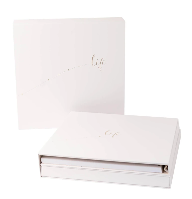 Kokonote Your Memory Box Decorative | 12x12 inches Scrapbook Photo Album, Keepsake Box, Anniversary Photo Album, Wedding Gift