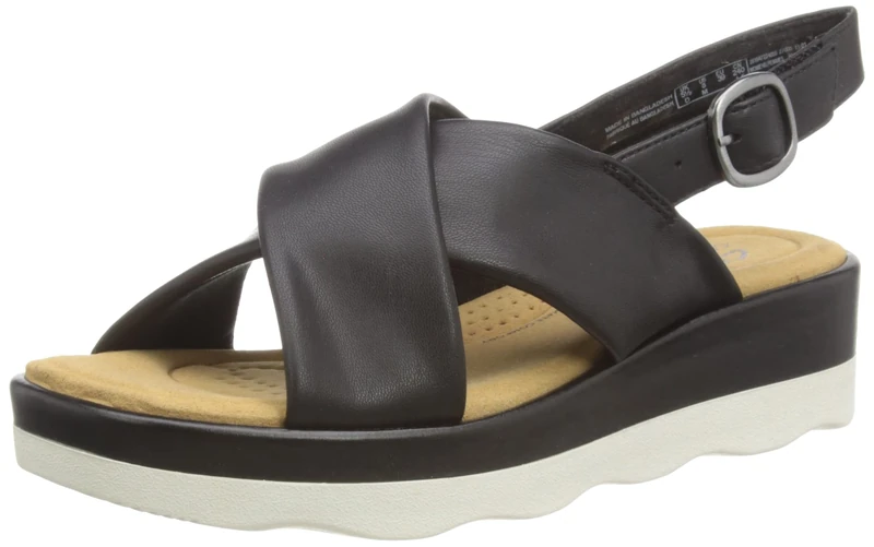 Clarks Clara Cove, Sandal, Black,