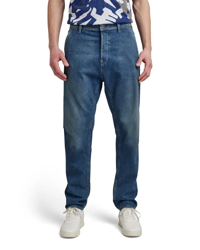 G-Star Men's Grip 3D Relaxed Tapered Jeans, Blue (antique cosmic blue D19928-C966-C945), 27W / 32L