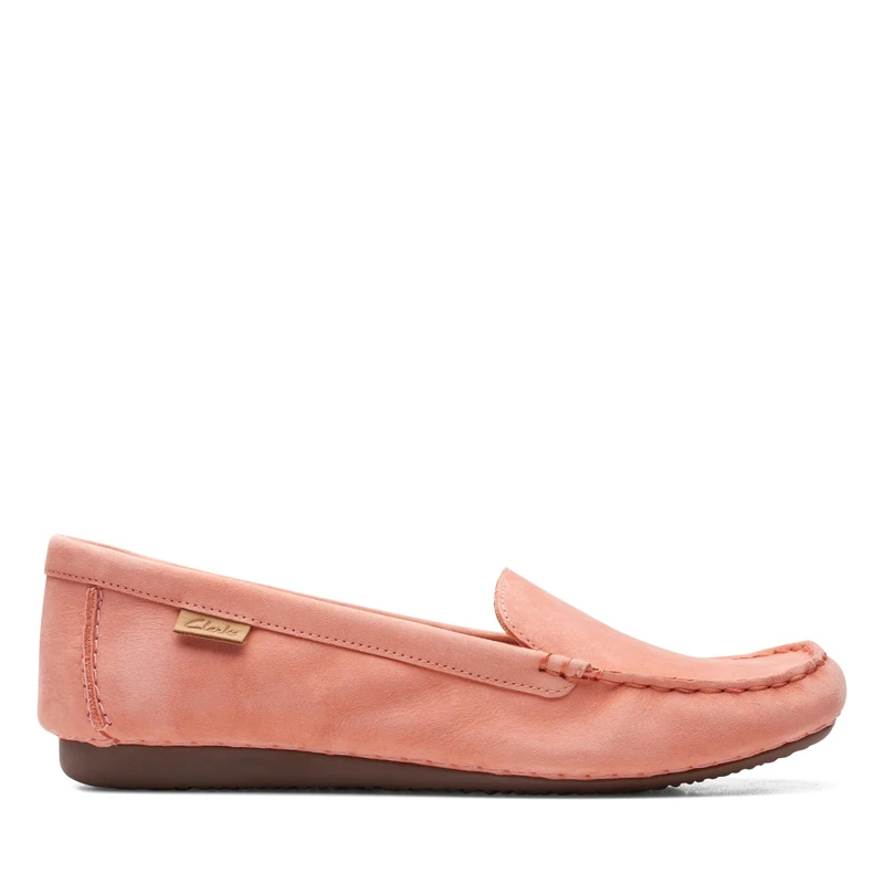 Clarks Freckle Walk, Mule, Peach Nubuck, - Image 1