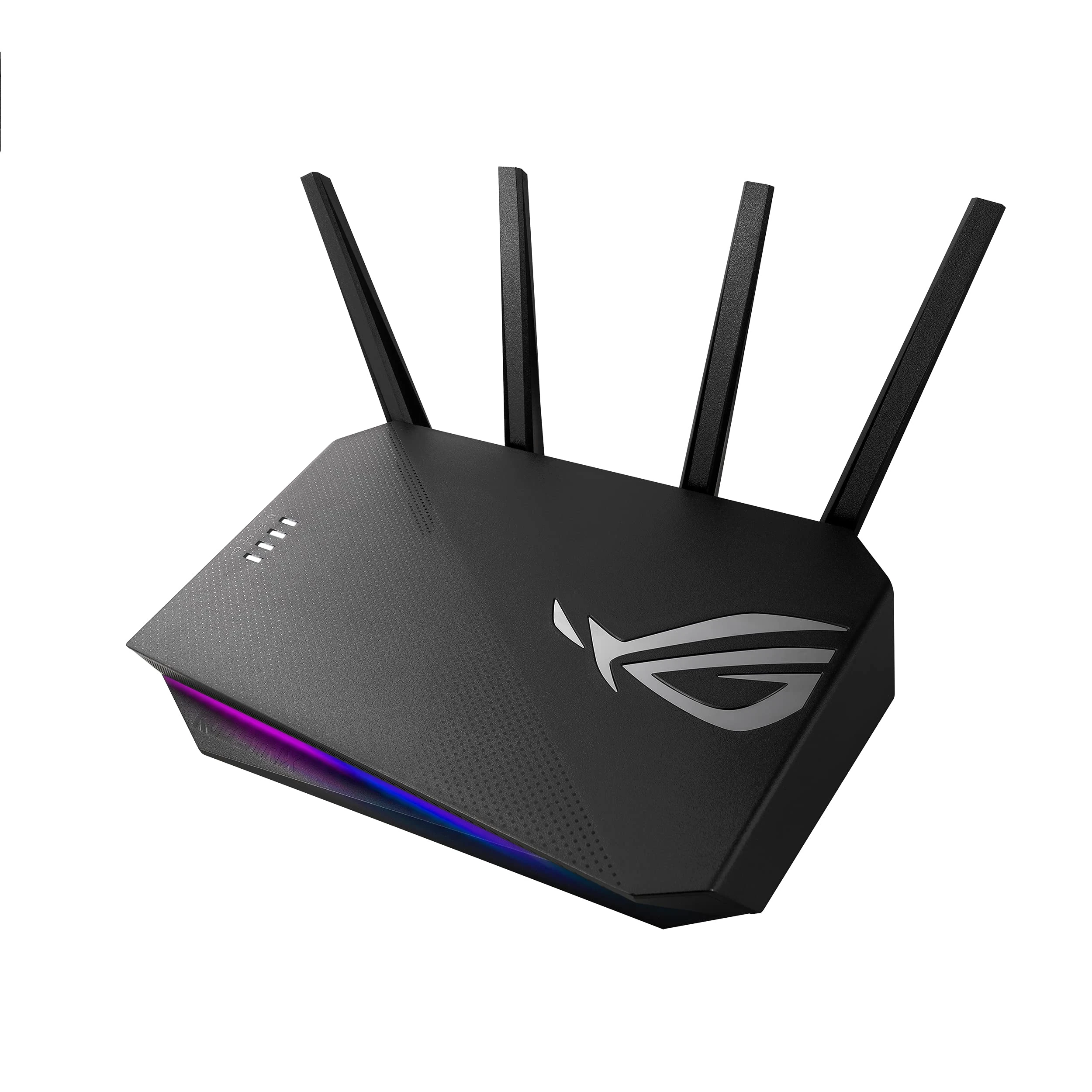 GS-AX3000 dual-band WiFi 6 gaming router, PS5 compatible, Mobile Game Mode, VPN Fusion, Instant Guard, Gear Accelerator, Gaming Port, Adaptive QoS, port forwarding, ASUS Aura RGB