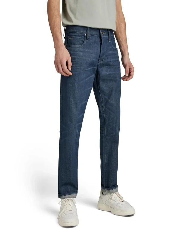 G-Star Men's 3301 Regular Tapered Jeans, Blue (worn in leaden 51003-C922-C776), 27W / 30L