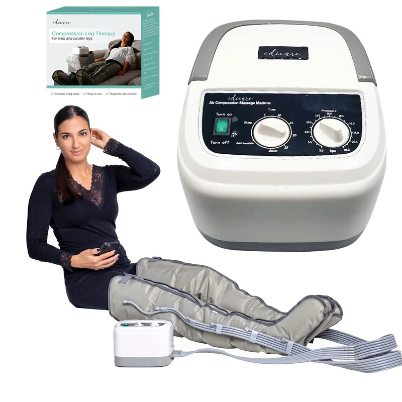 Edicare Pressotherapy Boots - Lymphatic Drainage Massager