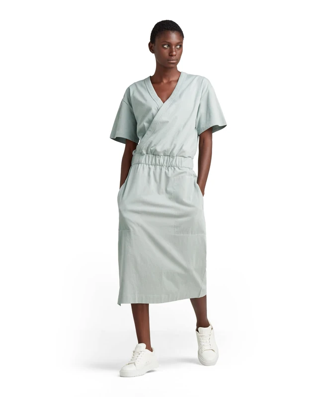 G-Star Women's Bohdana Dress, Blue (iceberg green D21296-B771-C959), M - Image 1