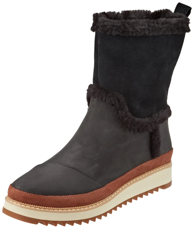 TOMS Women's Makenna Boot, Black, 5.5 UK - Image 1