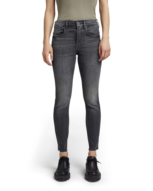 G-Star Women's Lhana Skinny Ankle Jeans, Grey (vintage basalt D20991-A634-B168), 26W / 30L