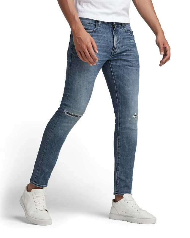 G-Star Men's Revend FWD Skinny Jeans, Blue (faded cascade restored D20071-C051-C966), 32W / 34L - Image 1