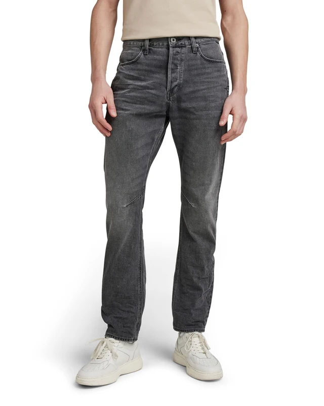G-Star Men's A-Staq Tapered Jeans, Grey (worn in tin D20005-C526-C943), 27W / 30L