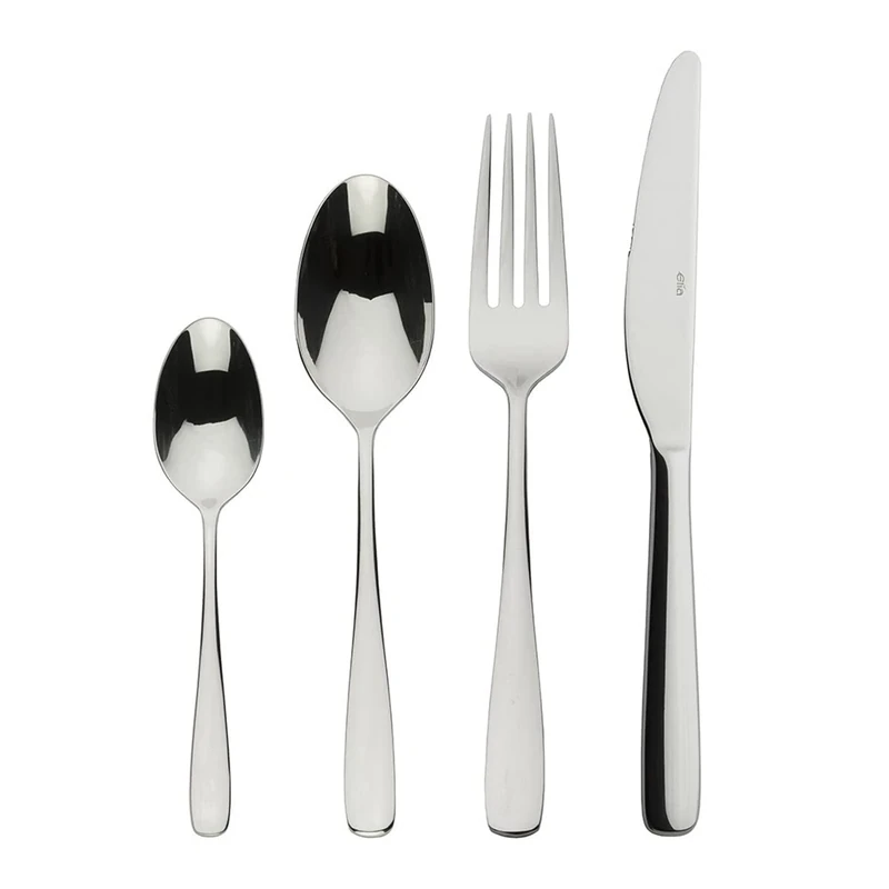 Elia International RALTO 24G Cutlery Set, Stainless Steel, Silver