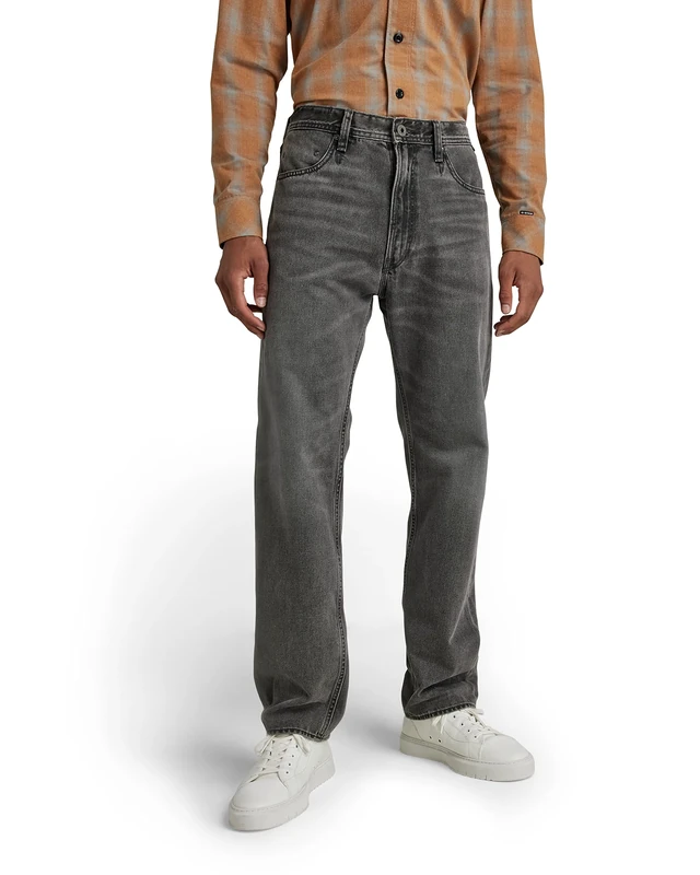 G-Star Men's Type 49 Relaxed Straight Jeans, Grey (worn in tin D20960-C526-C943), 28W / 32L