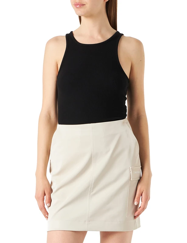 Calvin Klein Jeans Liquid Coating Skirt