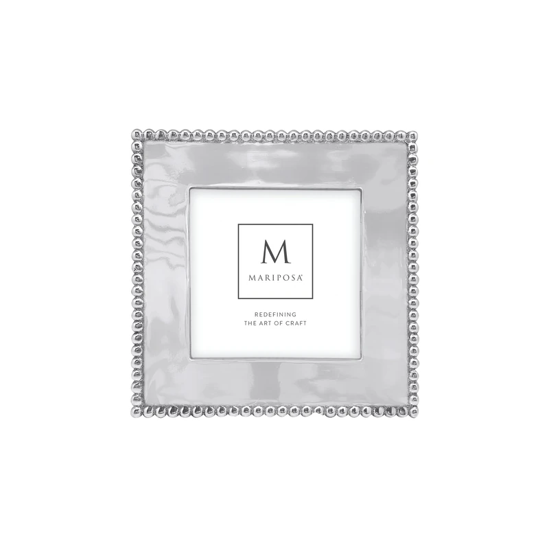 MARIPOSA Beaded Square for 4x4 Photos Crafted (r) - 4x4