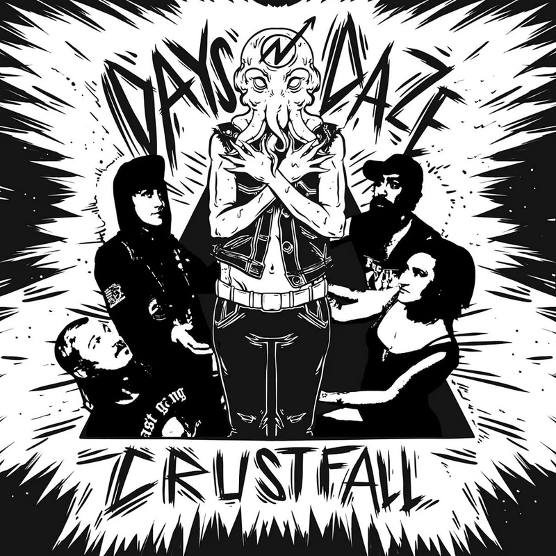 Crustfall (Cream with White Splatter Vinyl) [VINYL] - Image 1