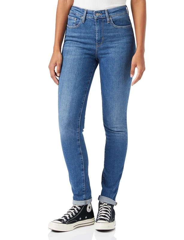 Levi's 721 High Rise Skinny Women's Jeans Blow Your Mind (Blue) 24W /30L