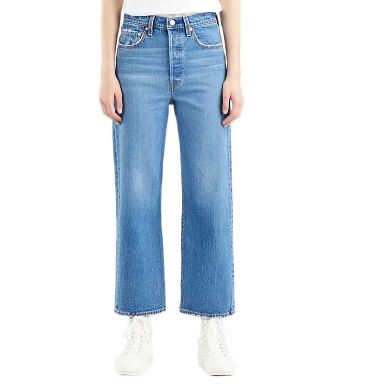 Levi's Women's Ribcage Straight Ankle, Jive Together, 30W / 29L - Image 1