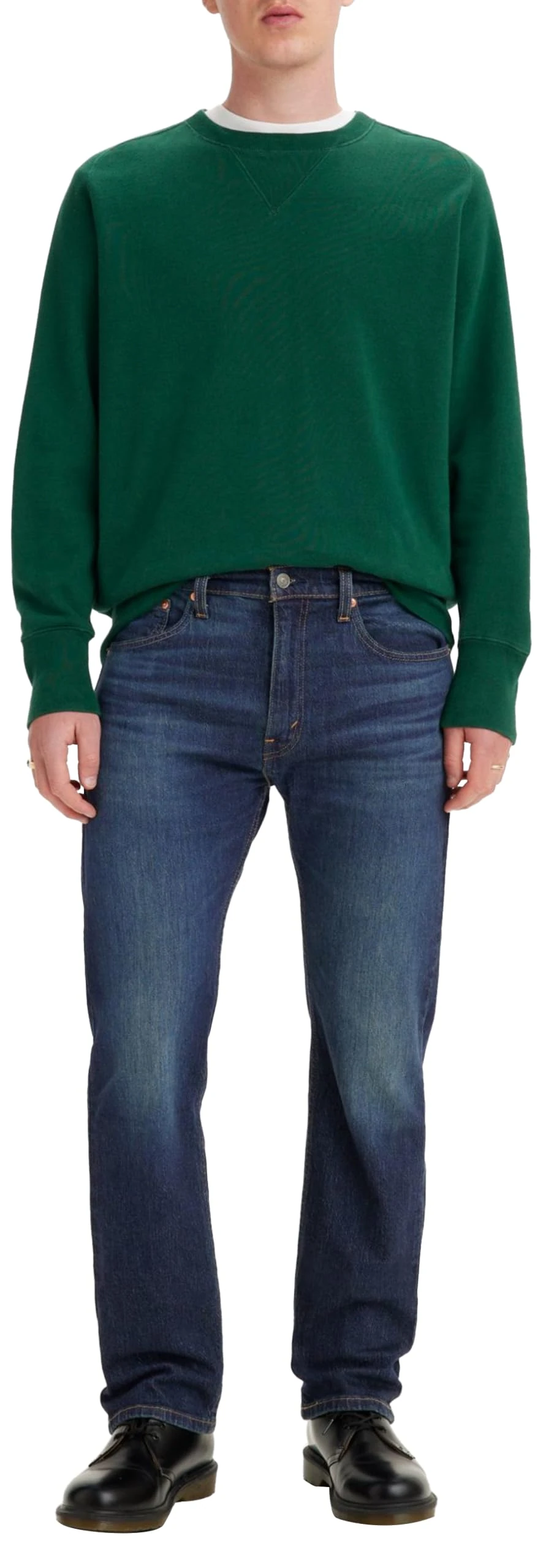 Levi's Men's 505 Regular Fit Jeans, Sunset Down, 33W / 30L