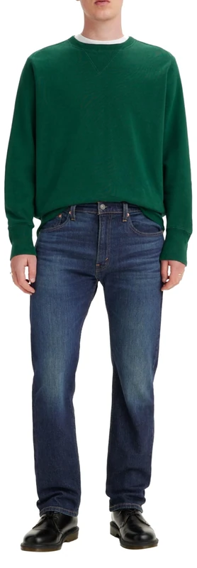 Levi's Men's 505 Regular Fit Jeans, Sunset Down, 33W / 34L