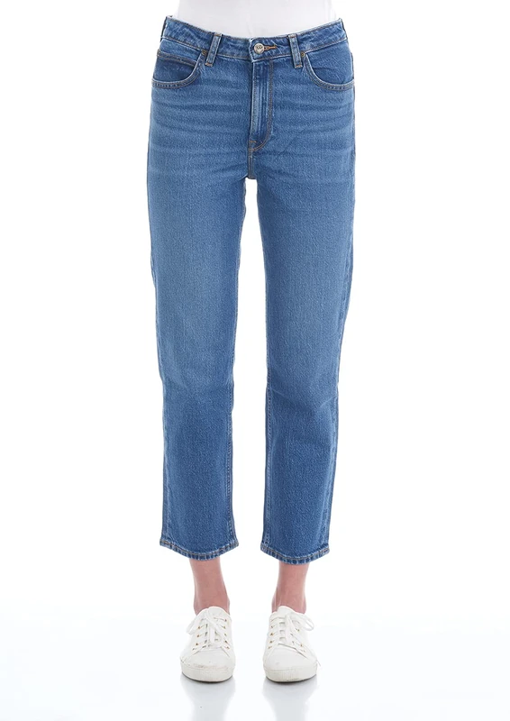 Lee Damen Carol Worn IRIS Jeans, Blue, W26 / L31 - Image 1