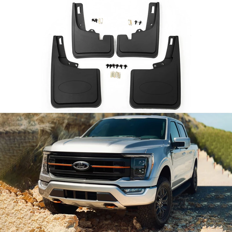 Flaps Splash Guards Fits for 2021 Ford F150 Accessories