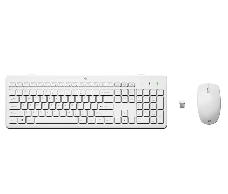 HP 230 Wireless Mouse and Keyboard Combo (White) ITL