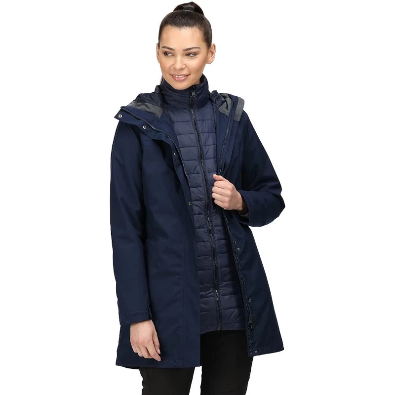 Regatta Women's Denbury II Jacket, Navy (navy blue), XS/S