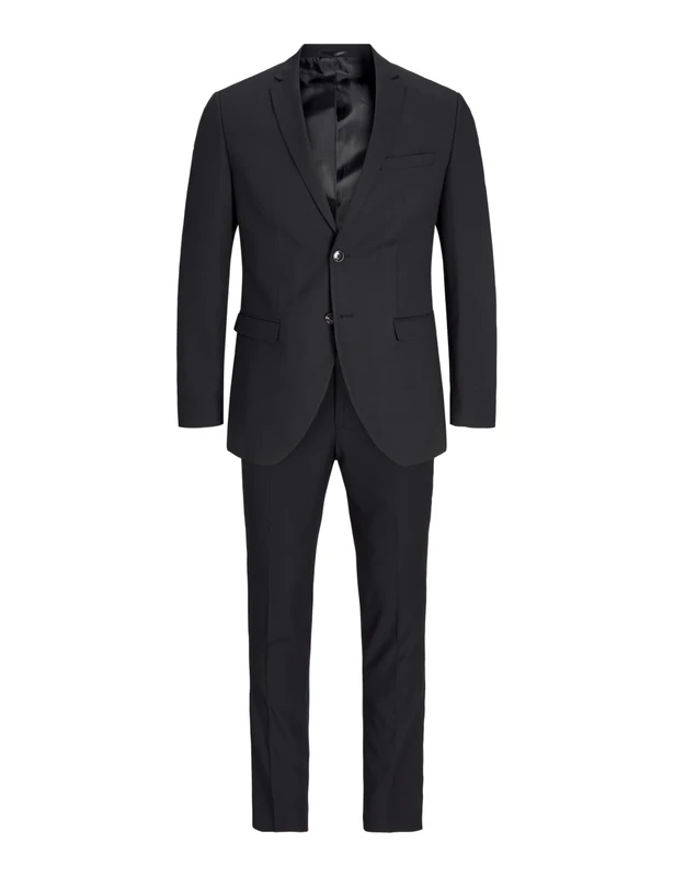 Jack & Jones Men's Jprsolaris Suit Noos Anz ge, Black, 22 UK