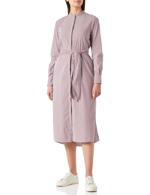 BOSS Women's C_Defelize_2 Dress, Dark Red606, 44