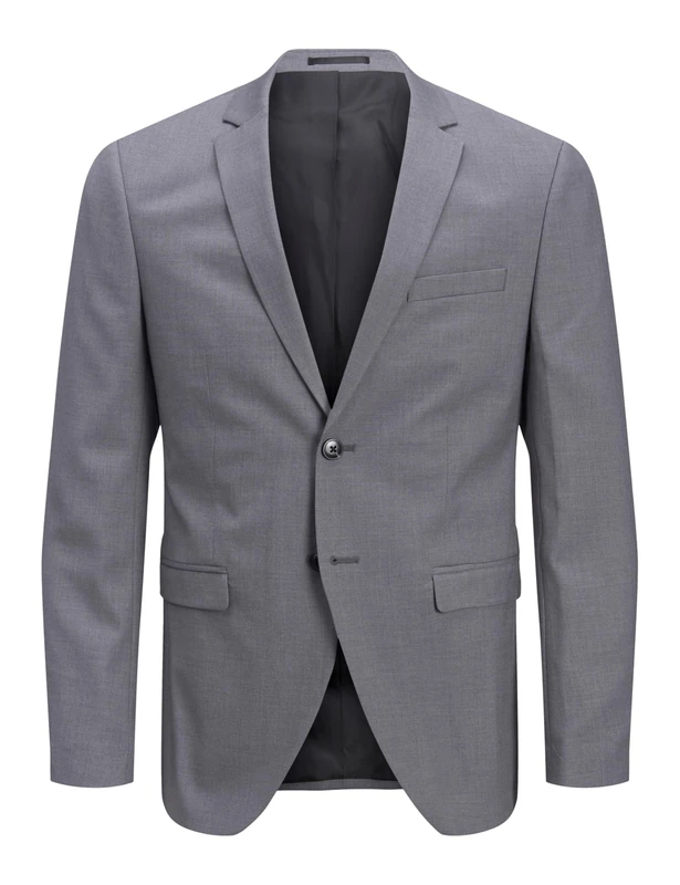 JACK & JONES Mens Jprfranco Blazer Noos Blazer, Light Grey Melange, 50