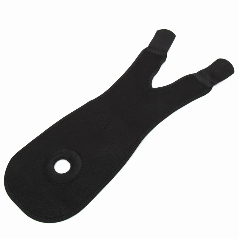 Lovehoney Bondage Boutique Leg Strap On Harness - Adjustable up to 20 Inches - Velcro Fastening Leg Harness - Includes O-Ring - Machine Washable - Black