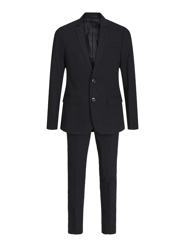 Jack & Jones Men's Jprsolaris Suit Noos Anz ge, Black, 24 UK