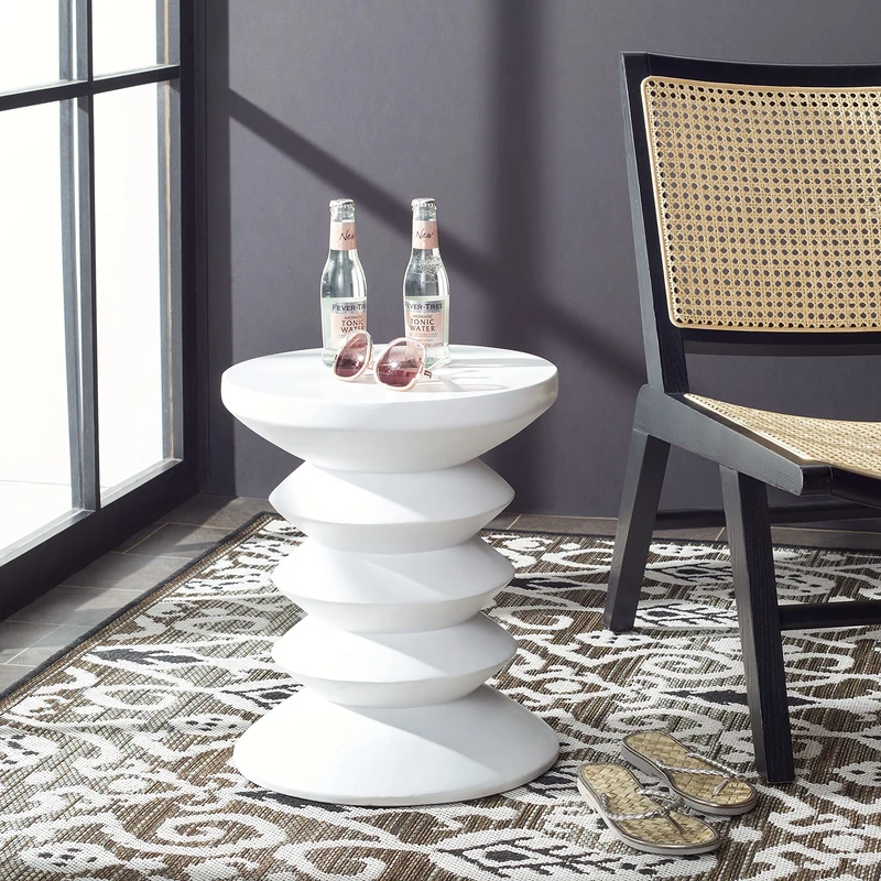 Safavieh Modern Ceramic Outdoor Accent Table