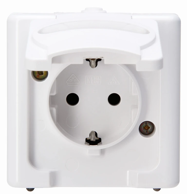 Kopp 103302007 Protective Contact Socket, Blue - Image 1