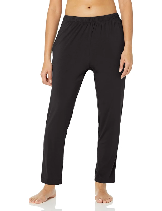 Cosabella Women's Talco Petite Pants Lounge, Black, PL