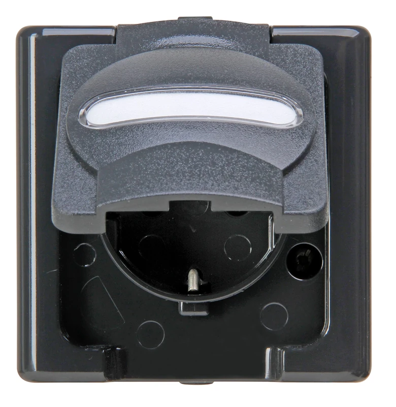 Kopp 103315007 Protective Contact Socket, Blue