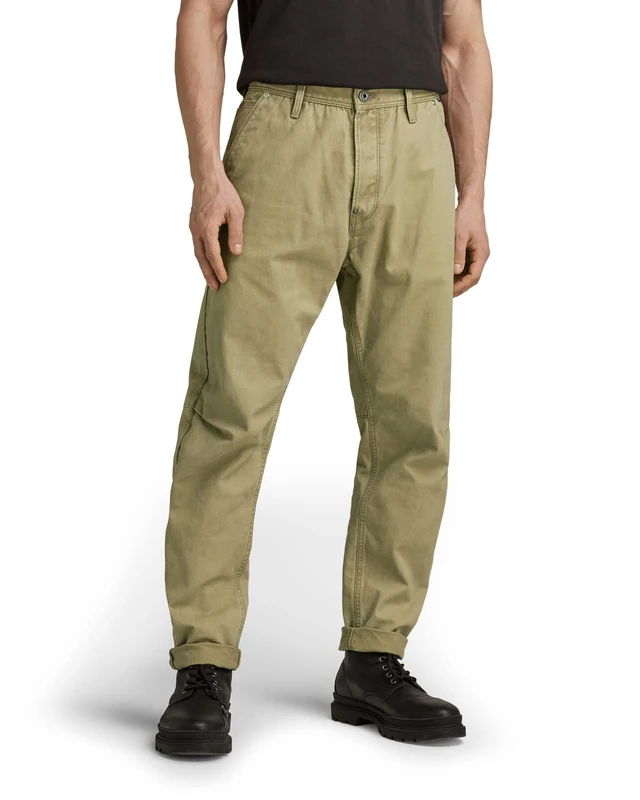 G-Star Men's Grip 3D Relaxed Tapered Pants, Green (lt moss D20145-C961-B249), 30W / 32L - Image 1