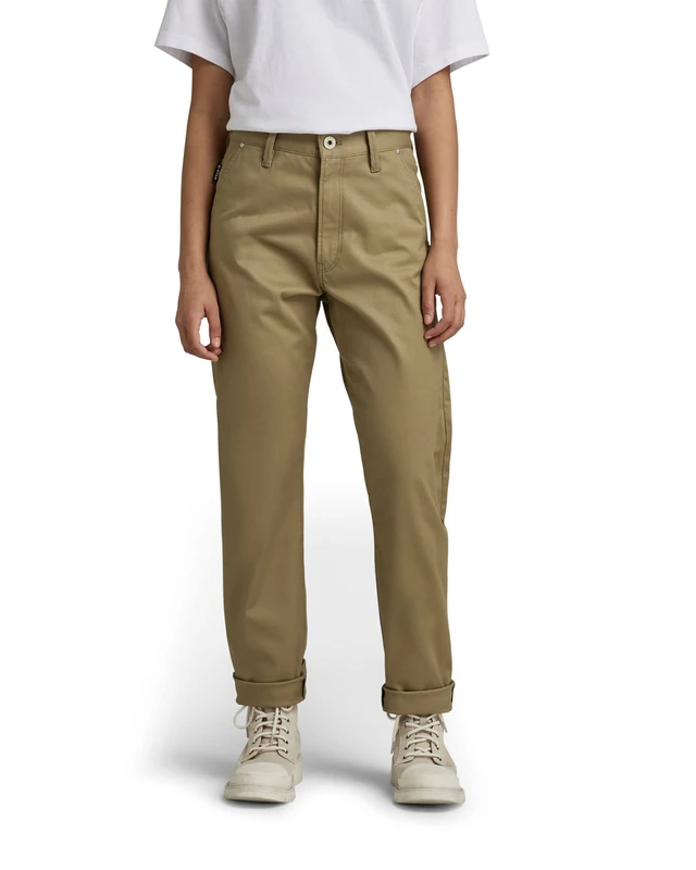 G-Star Women's Slim Chino, Green (fresh army green D21371-C072-9822), 28W / 34L