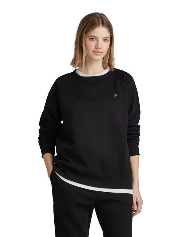 G-Star Women's Premium Core 2.0 Sweater, Black (dk black D21253-C235-6484), S