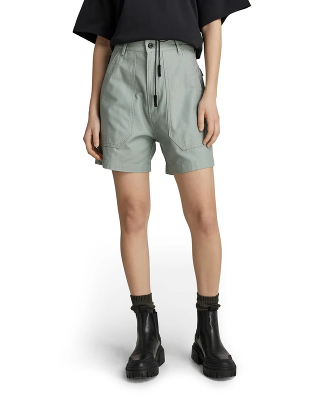 G-Star Women's 3D Fatigue Shorts, Blue (iceberg green D21101-C960-C959), 32
