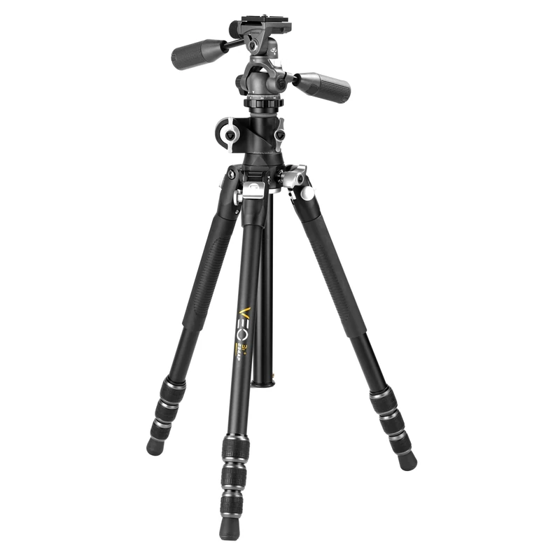 VANGUARD VEO 3T+ 234AP ALUMINIUM TRAVEL TRIPOD WITH 3-WAY PAN HEAD AND INNOVATIVE MULTI-ANGLE CENTRAL COLUMN