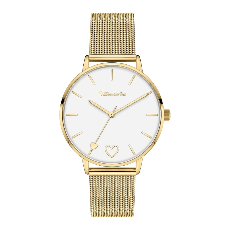 Tamaris Wristwatch, Gold, 36 mm, Bracelet