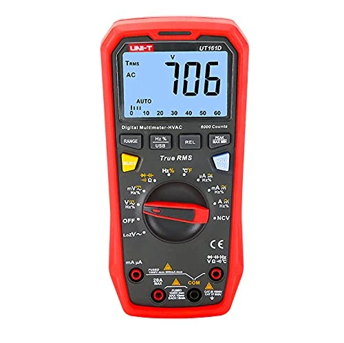 UT161D 1000V True RMS Digital Multimeter