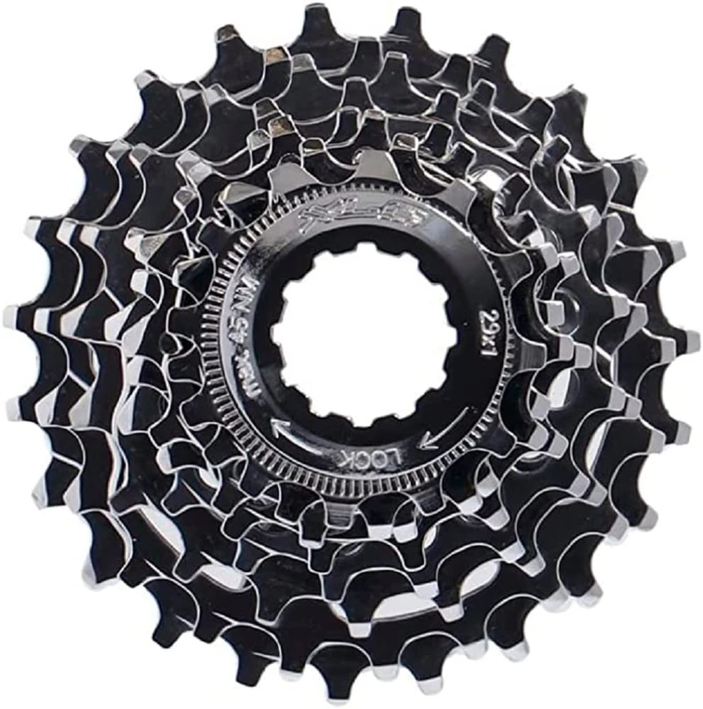 XLC FW-C01 Cassette 8V for Campagnolo (13-28D), Sport, Multicoloured (Multicoloured), One Size