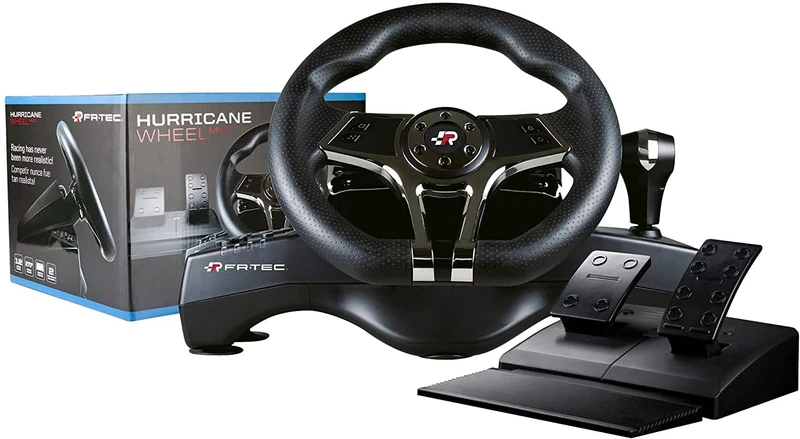FRTEC Hurricane MKII Racing Steering Wheel Gear Shifter & Pedals