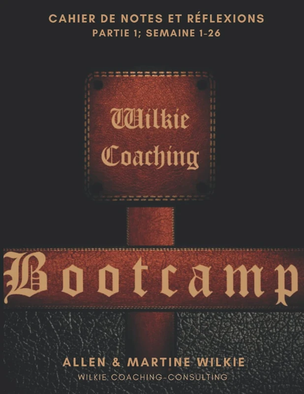 BOOTCAMP LIVRE DE NOTES semaines 1-26